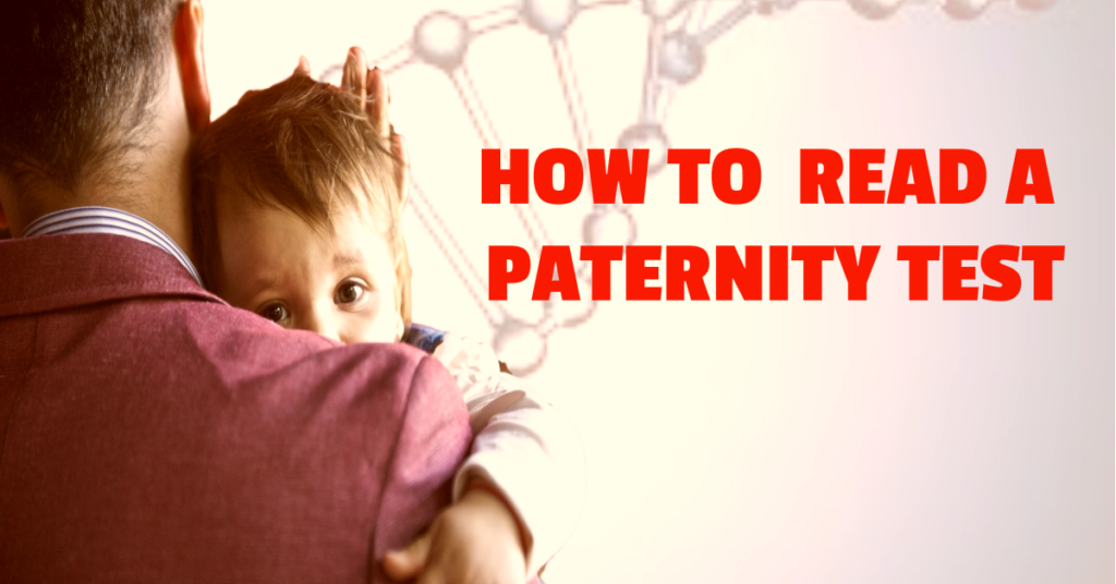 how to read a paternity test